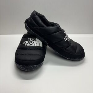 The North Face Nuptse Down Mule‎ Slipper Shoes Men's Black Size 11 Thermoball